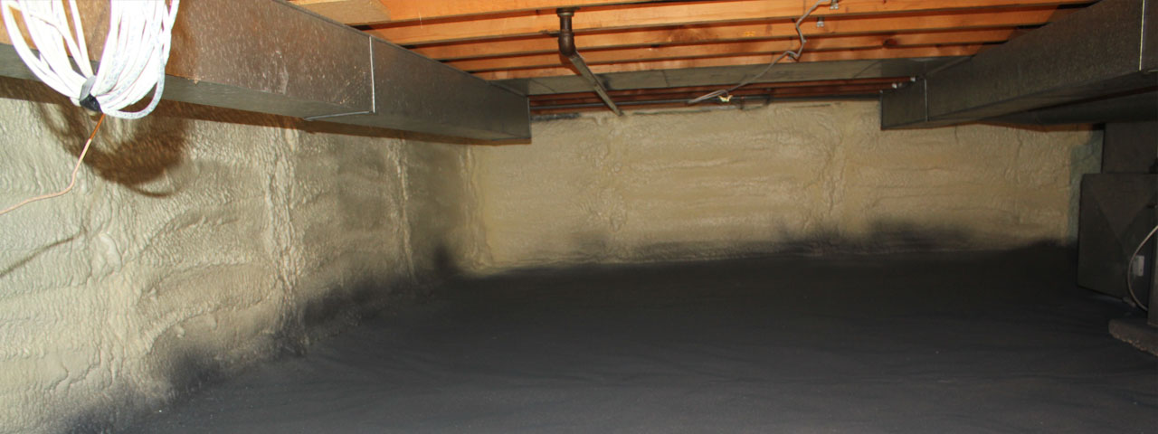 Calgary spray foam insulation for crawl spaces